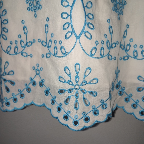 Lilly Pulitzer $328 Lillyanne Neon Turquoise Oasis Tie Back Midi Dress - Picture 9 of 17